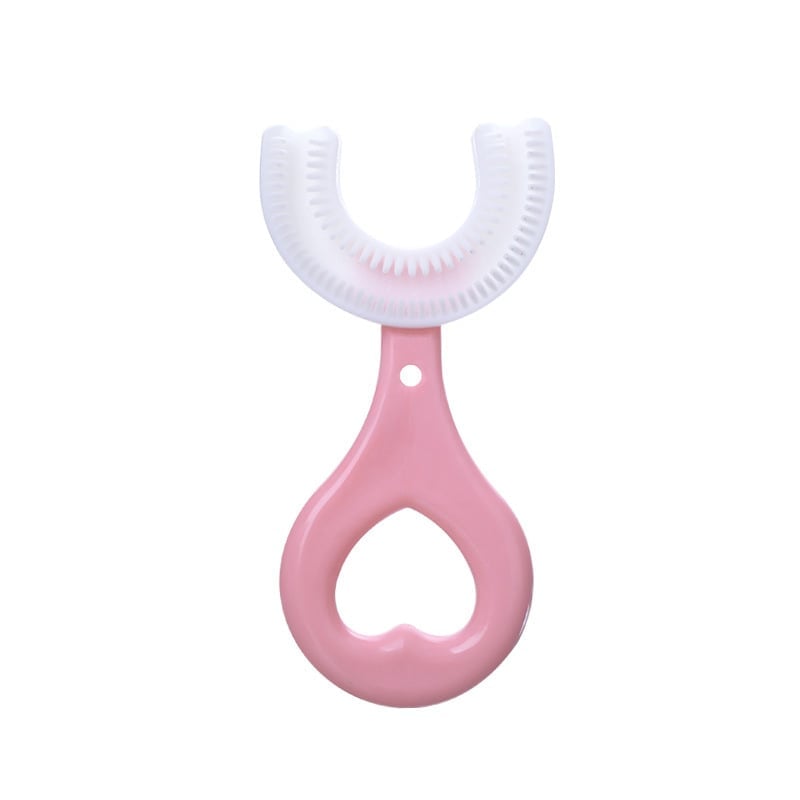 🦷Spazzolino da denti a forma di U per bambini tutto tondo🎁
