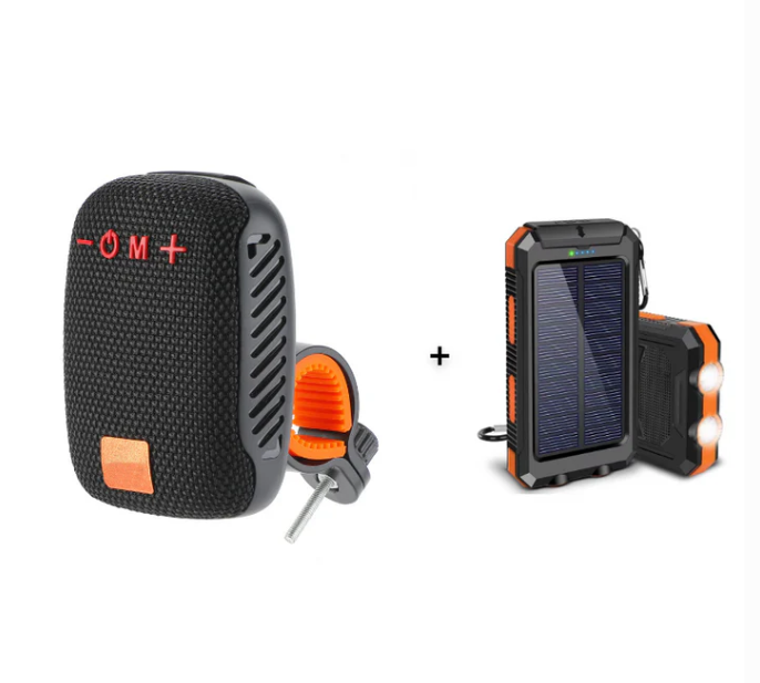 🥳SUPER OFFERTA 2026🥳💞50.000+ VENDUTI!🔥50% DI SCONTO! Cassa Bluetooth Impermeabile per Bici – IPX5, Stereo TWS, Vivavoce, supporto sicuro, 70m di portata. Goditi la musica mentre pedali! 🚲