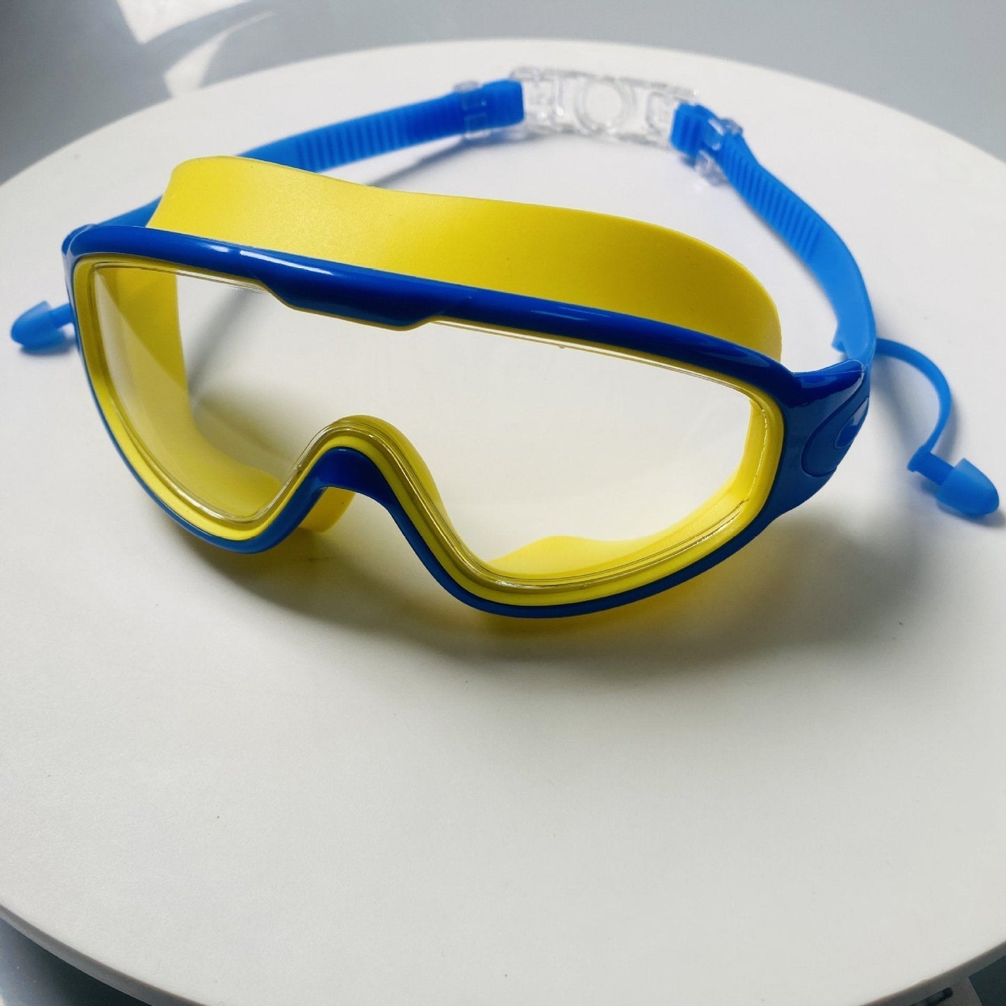 Occhialini da Nuoto Visione Ampia Panoramica, Lenti Antiappannamento e Protezione UV