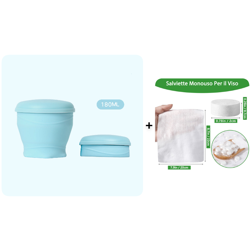 🔥Tazza da viaggio pieghevole in silicone con coperchio