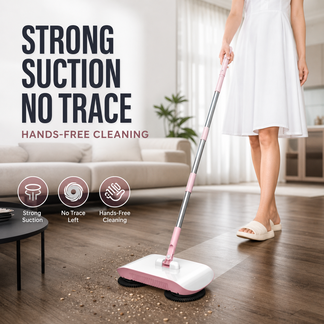 🤖💪 Robot aspirapolvere intelligente con funzione lavaggio e spazzolatura – aspira, lava e spazzola in un solo dispositivo! 🧹🧽✨🏠