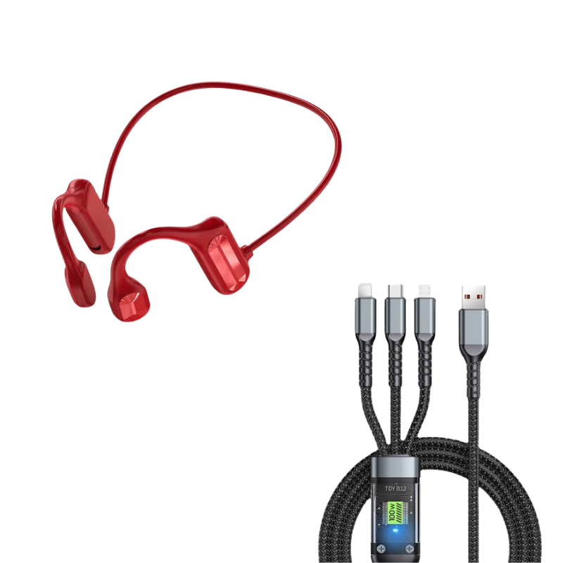🥳2026 NUOVO ARRIVO🥳💞50K+ VENDUTI!🔥50% DI SCONTO! Cuffie AI a Conduzione Ossea con Fotocamera 2K 60FPS – Traduzione 160 Lingue, Assistente Vocale AI, Bluetooth 5.3, Leggero 32g 🎧✨