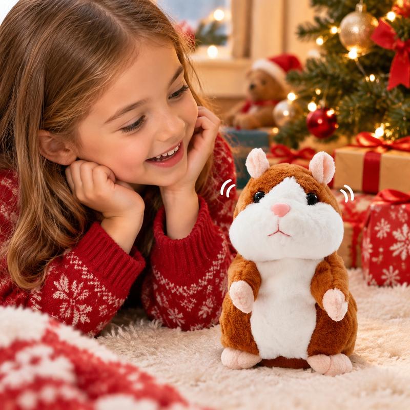 🐹 Ultimo giorno al prezzo speciale di €23.99! ✨Criceto parlante di peluche – ripete tutto ciò che dici, scuote automaticamente la testa e diverte bambini e adulti.🎁