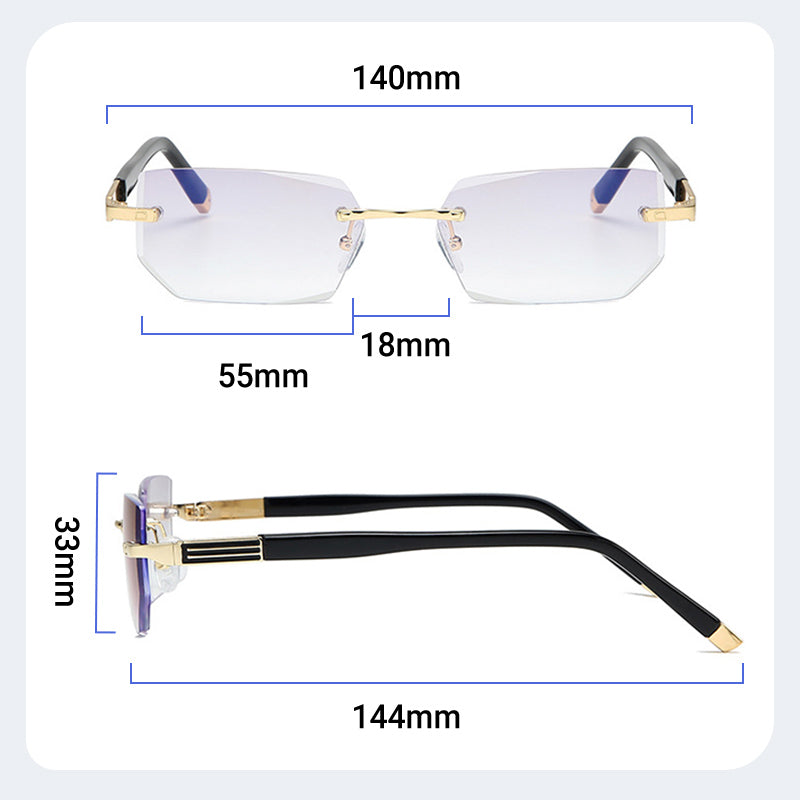 💖Acquista 1 e ricevi 1 gratis🔥Occhiali da lettura progressivi con elevata durezza e anti luce blu per l'uso da lontano e da vicino