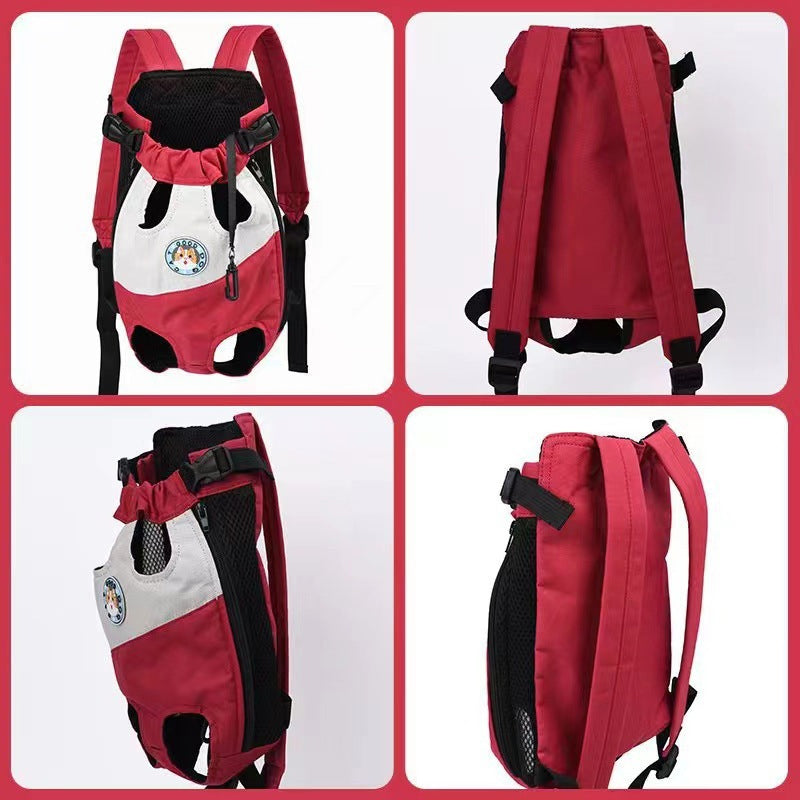 🐾✨ Zaino trasportino per cani e gatti – Dì Addio al disagio quando porti il tuo animale fuori! 🚫 Traspirante, sicuro, spallacci imbottiti, adatto per piccoli animali sotto 8kg 🚶 ✨