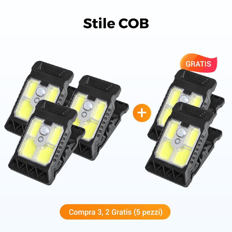 Lampada solare da esterno con sensore di moviment