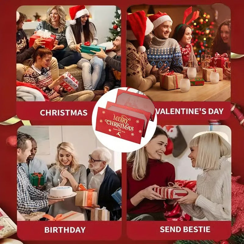 🎁🔥 Offerta natalizia anticipata ✉️ Busta regalo natalizia per contanti 🎅🎄