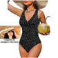 Costume da Bagno Intero Donna Modellante Effetto Pancia Piatta