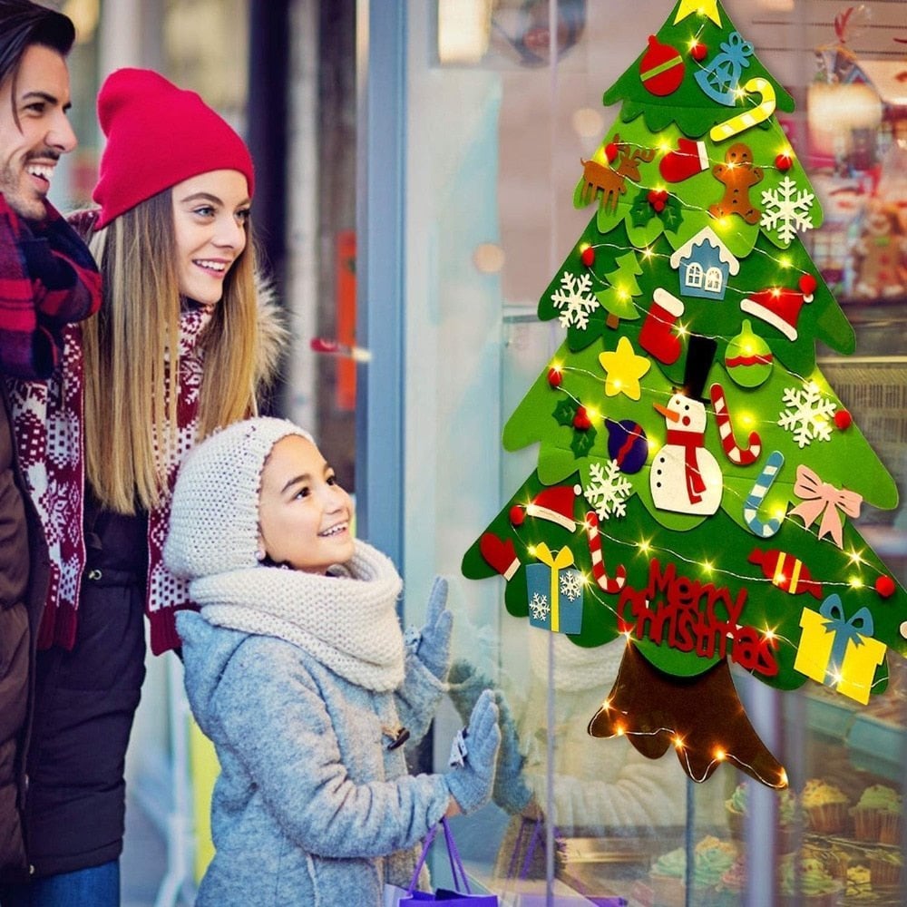 🎄Promozione di Natale SCONTO DEL 49%🎁Set albero di Natale in feltro fai-da-te