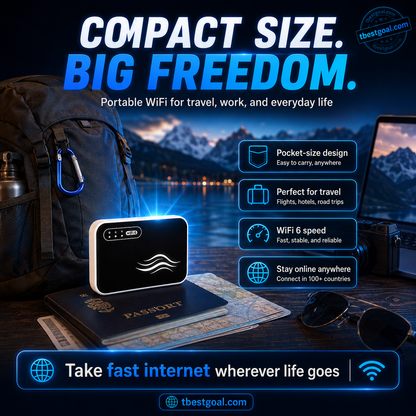 🥳NUOVO ARRIVO🔥50% DI SCONTO 📶✈️ Dispositivo hotspot WiFi 4G portatile｜Rete 4G stabile, compatto e tascabile, connettiti ovunque, supporta più dispositivi contemporaneamente✨