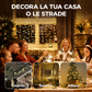 🎅 Crea un'atmosfera magica per Natale – decorazioni per l'albero, la casa e le finestre.🎁 Facili da usare, resistenti e bellissime. Le feste sotto una nuova luce! ✨