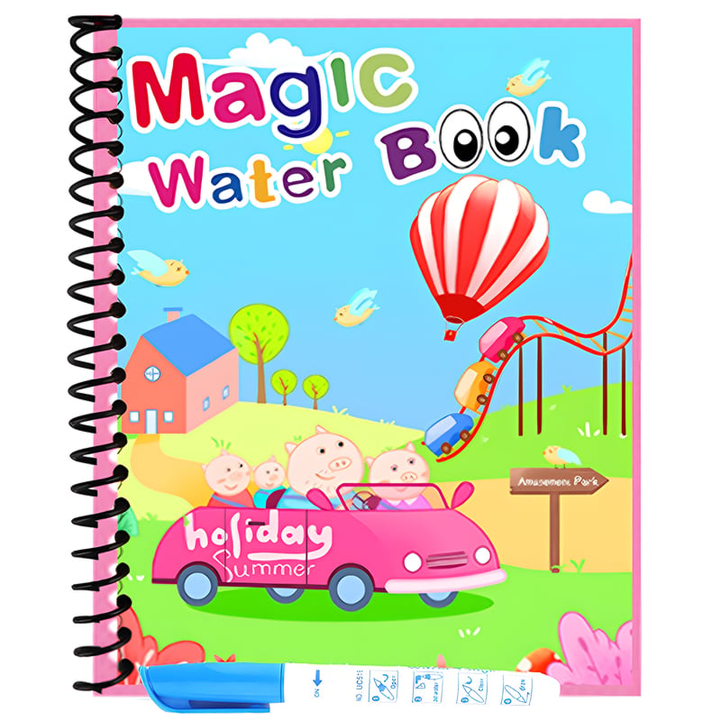 🌹ACQUISTA 1 PRENDI 1🔥Promozione estiva 🎁✨️Libro magico sull'acqua📚️🎨🧠