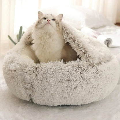 🐶KoseligHule😺 Cuccia premium per animali domestici✨Morbida e confortevole, offre un rifugio caldo per cani e gatti. Tessuto resistente, lavabile, design accogliente. Permette al tuo pet di riposare tranquillamente in tutta sicurezza a casa.