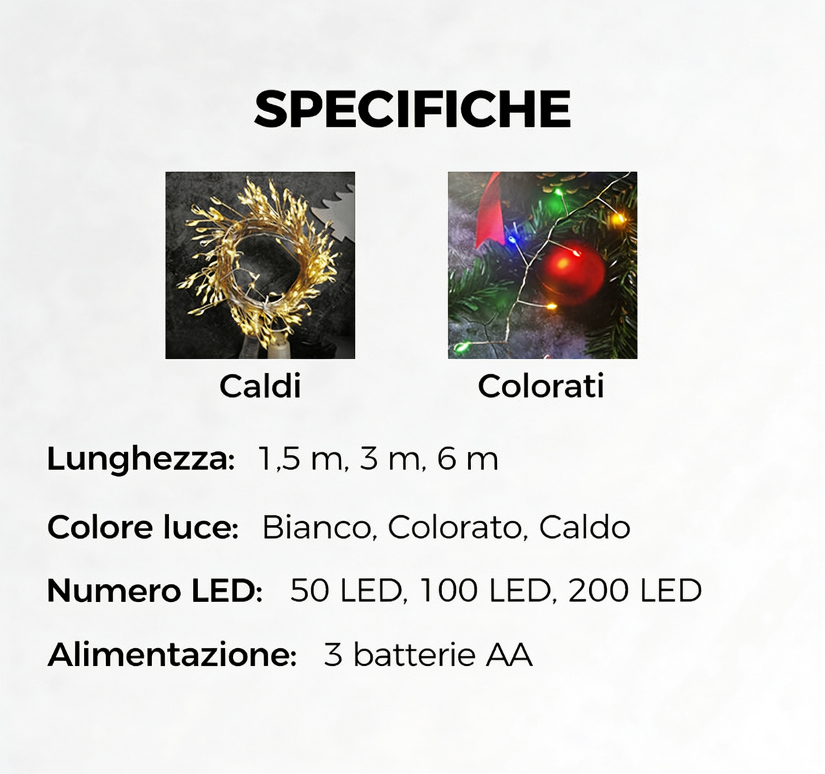 🎅 Crea un'atmosfera magica per Natale – decorazioni per l'albero, la casa e le finestre.🎁 Facili da usare, resistenti e bellissime. Le feste sotto una nuova luce! ✨