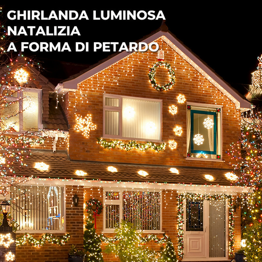 🎅 Crea un'atmosfera magica per Natale – decorazioni per l'albero, la casa e le finestre.🎁 Facili da usare, resistenti e bellissime. Le feste sotto una nuova luce! ✨