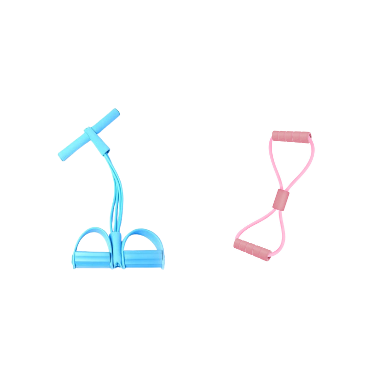 VENDITA CALDA ESTIVA - 49% OFF 32 Fasce di resistenza per il fitness - 4 tubi - pedale - carrucola - caviglia