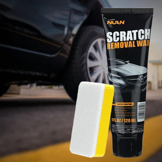 🚗Kit riparazione graffi auto✨Rimuove facilmente piccoli graffi, segni e macchie dalla carrozzeria. Semplice da usare, senza bisogno di officina. Ripristina la lucentezza della vernice, protegge la carrozzeria, ideale per tutti i colori di auto.