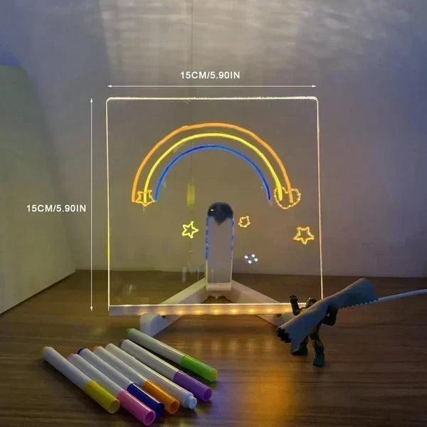 ⏳ULTIMO GIORNO SCONTO 56%!! 🎨 Lavagna LED Luminosa 🎁 Acquista 1 e Ricevi 7 Pennarelli Colorati in Omaggio