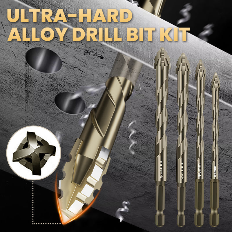 📏 OFFERTA FLASH -50% 🔧 Punta HSS a Quattro Lobi — Foratura e Filettatura Multimateriale, Codolo Esagonale