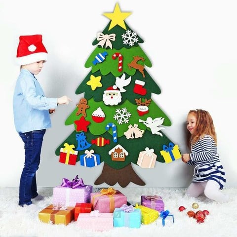 🎄Promozione di Natale SCONTO DEL 49%🎁Set albero di Natale in feltro fai-da-te