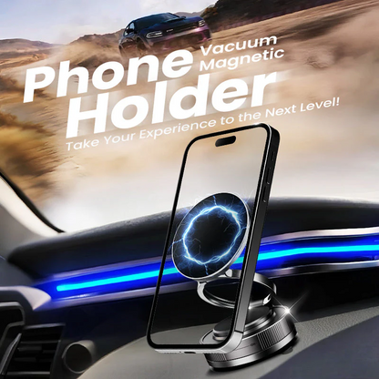 🔥 LAST DAY PROMOTION - 70%OFF🔥 Buy More Save More🔄360° Adjustable Vacuum Magnetic Phone Holder📱🚗