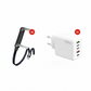 ⚡Cavo di ricarica invisibile 2 in 1 – Cavo di ricarica rapida da 240 W con supporto per telefono integrato