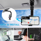 Supporto per telefono da auto girevole e retrattile