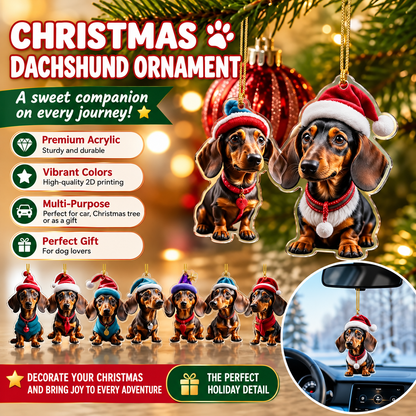 ⏳🔥OFFERTA A TEMPO LIMITATO 50% DI SCONTO! ⏰🎄 Ornamenti per Albero di Natale a Forma di Cucciolo 🐕🎁