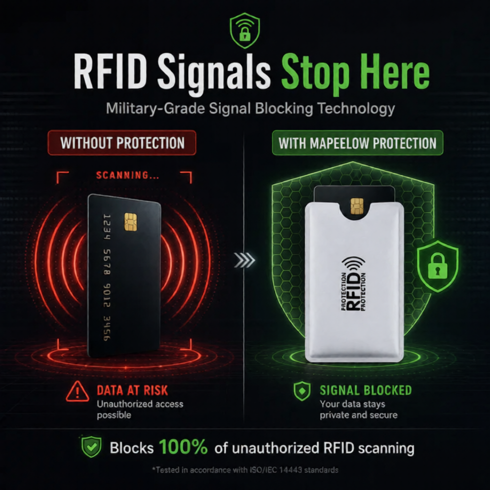 🥳HEISSER SALE 2026🥳💞50.000+ VERKAUFT!👵  RFID-blockierende Kreditkartenhüllen