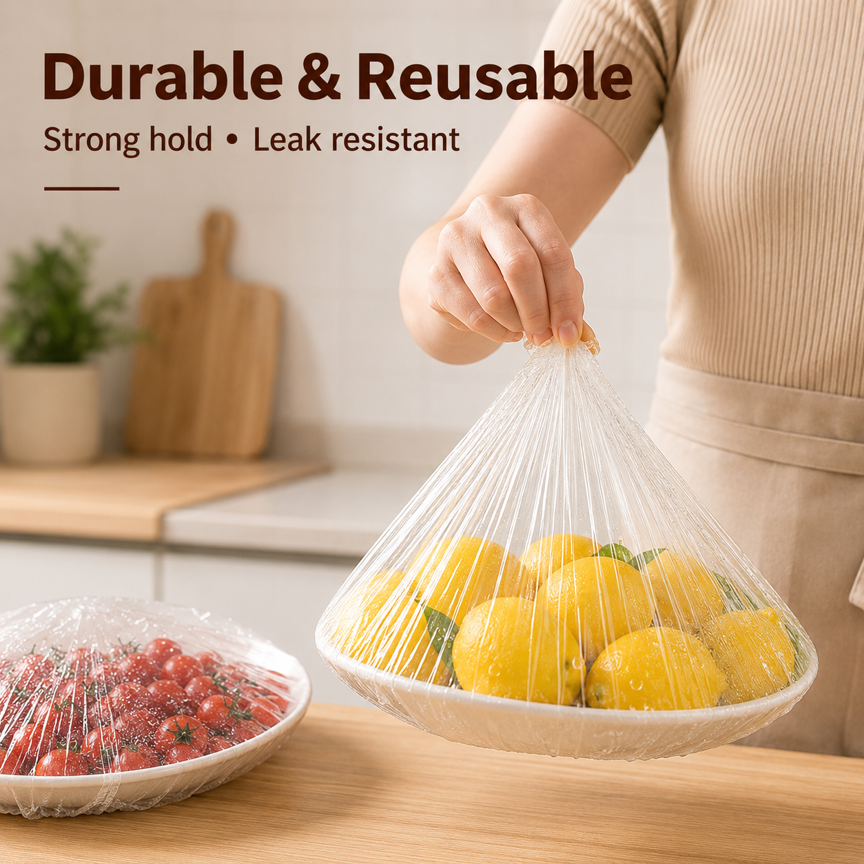 ⏳ULTIMO GIORNO DI OFFERTA, SOLO €0.069! 🔥Coperture Elastiche Monouso per Alimenti, Ciotole e Piatti