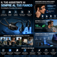 🥳2026 NUOVO ARRIVO🥳💞50K+ VENDUTI!🔥50% DI SCONTO! Cuffie AI a Conduzione Ossea con Fotocamera 2K 60FPS – Traduzione 160 Lingue, Assistente Vocale AI, Bluetooth 5.3, Leggero 32g 🎧✨