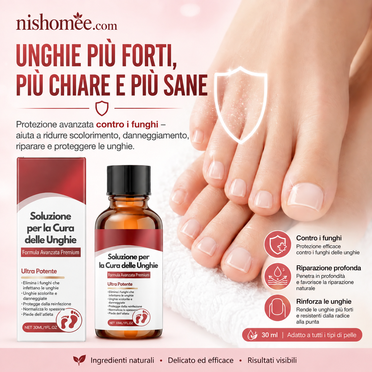 ✨ Il Regalo Perfetto per le Tue Unghie – 50% di SCONTO! Essenza Riparatrice che Nutre, Rinforza e Ripara le Unghie Danneggiate! 🌟💅