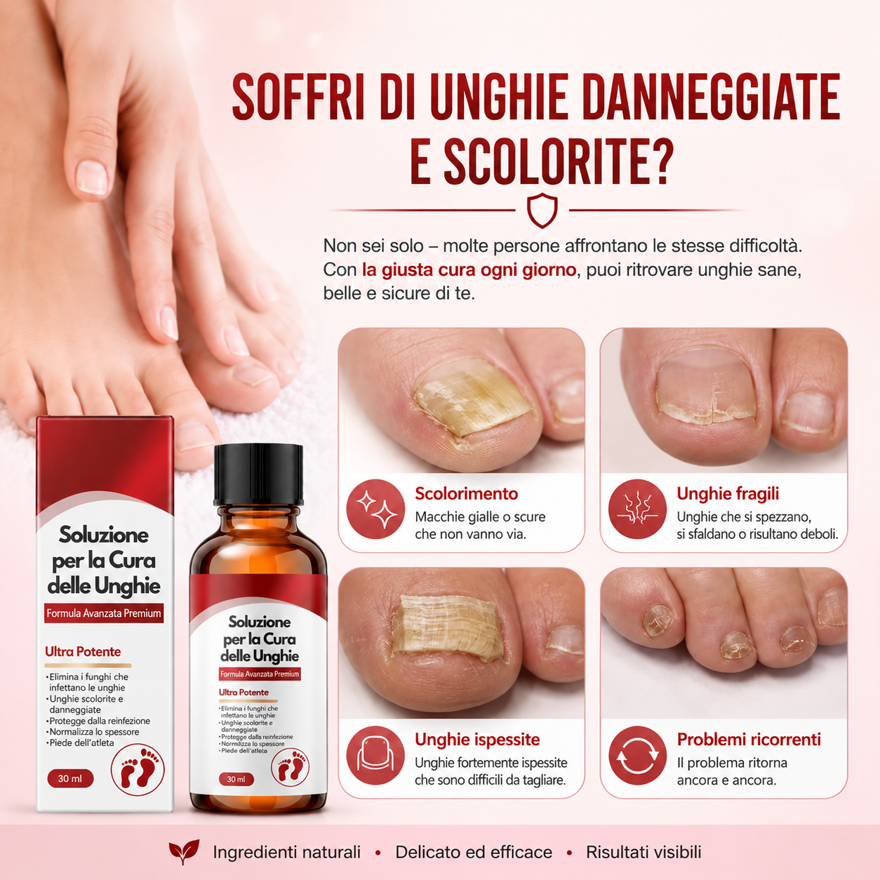 ✨ Il Regalo Perfetto per le Tue Unghie – 50% di SCONTO! Essenza Riparatrice che Nutre, Rinforza e Ripara le Unghie Danneggiate! 🌟💅