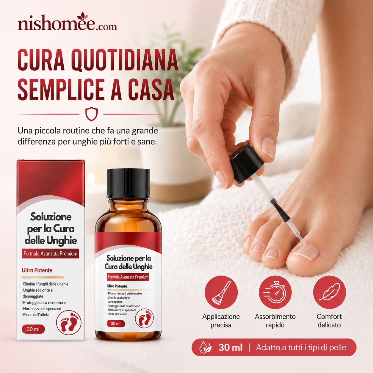 ✨ Il Regalo Perfetto per le Tue Unghie – 50% di SCONTO! Essenza Riparatrice che Nutre, Rinforza e Ripara le Unghie Danneggiate! 🌟💅