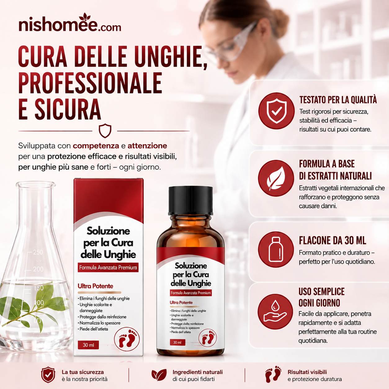 ✨ Il Regalo Perfetto per le Tue Unghie – 50% di SCONTO! Essenza Riparatrice che Nutre, Rinforza e Ripara le Unghie Danneggiate! 🌟💅