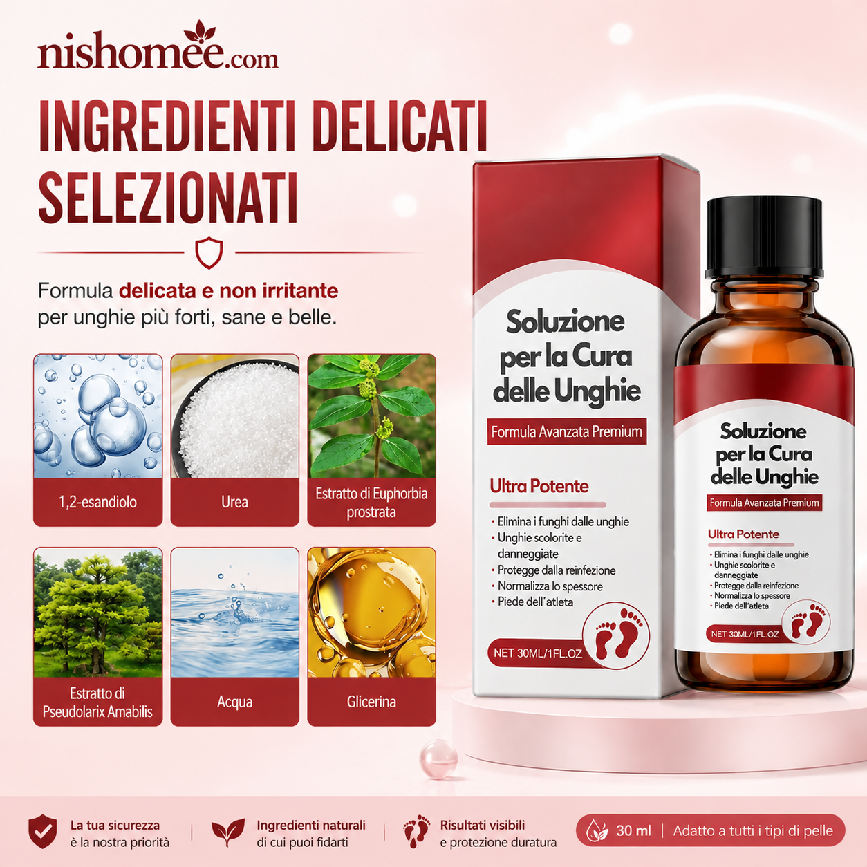 ✨ Il Regalo Perfetto per le Tue Unghie – 50% di SCONTO! Essenza Riparatrice che Nutre, Rinforza e Ripara le Unghie Danneggiate! 🌟💅