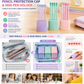 🔥Set di Cappucci per Matite Multiforo — Versatile e pratico per la scuola ✏️🎒
