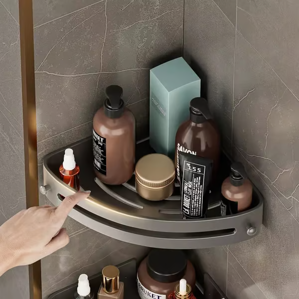Scaffale Triangolare per Bagno