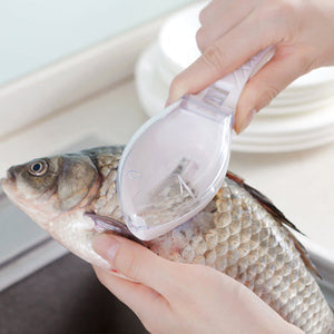 🥳Offerta 2026🥳💞50.000+ Venduti! 🐟🧹 50% SCONTO! Squamapesce con Raccogliscaglie – Raschietto in acciaio inox, camera di raccolta integrata, lavello sempre in ordine. Più compri, più risparmi – da €4,99 – regalo perfetto! 🛁✨