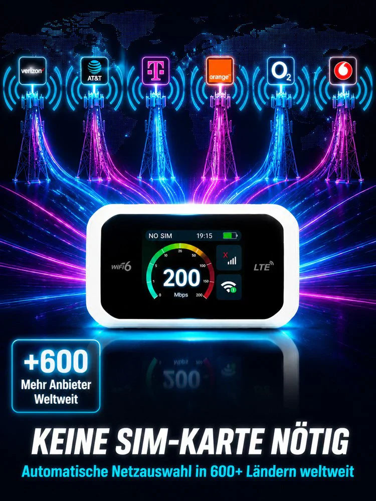 📶 Point d'accès mobile avec couverture Wi‑Fi complète