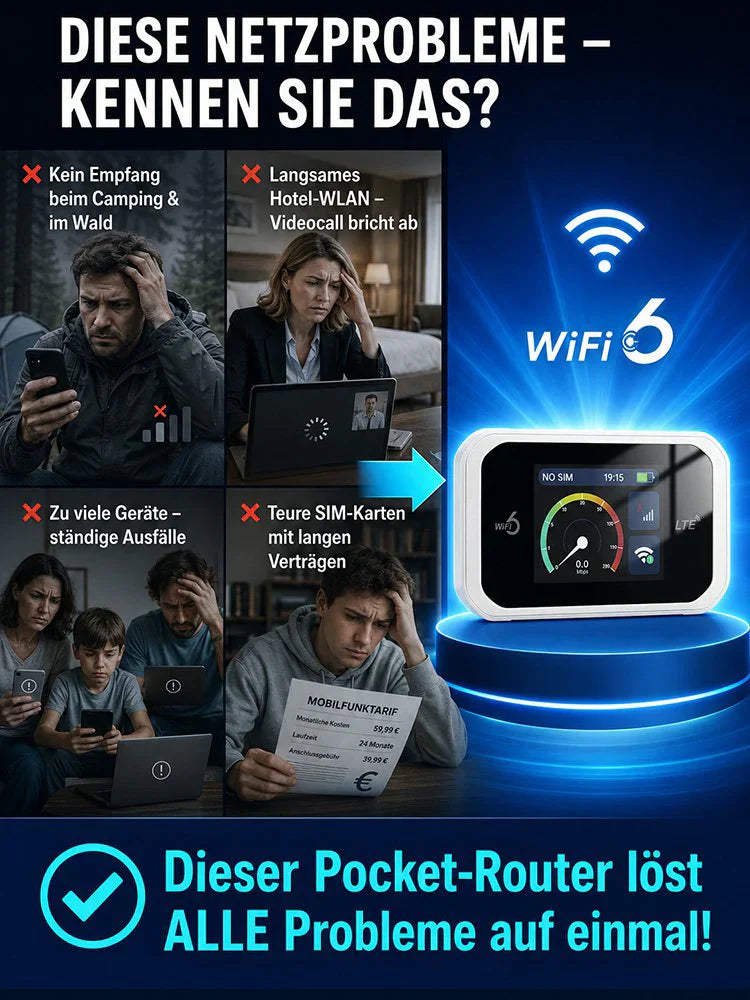 📶 Point d'accès mobile avec couverture Wi‑Fi complète