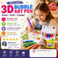 🖌️Penna magica – Disegna in 3D con un solo tratto!🎄 Fai da te: penne per disegnare con i popcorn
