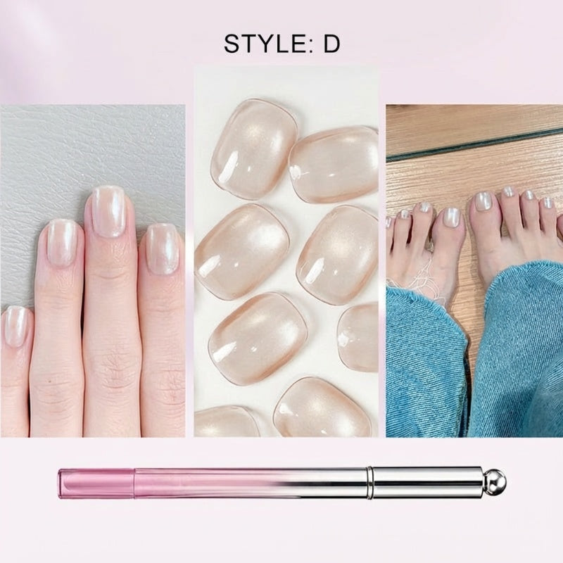 Penna gel per unghie effetto occhio di gatto tutto-in-uno