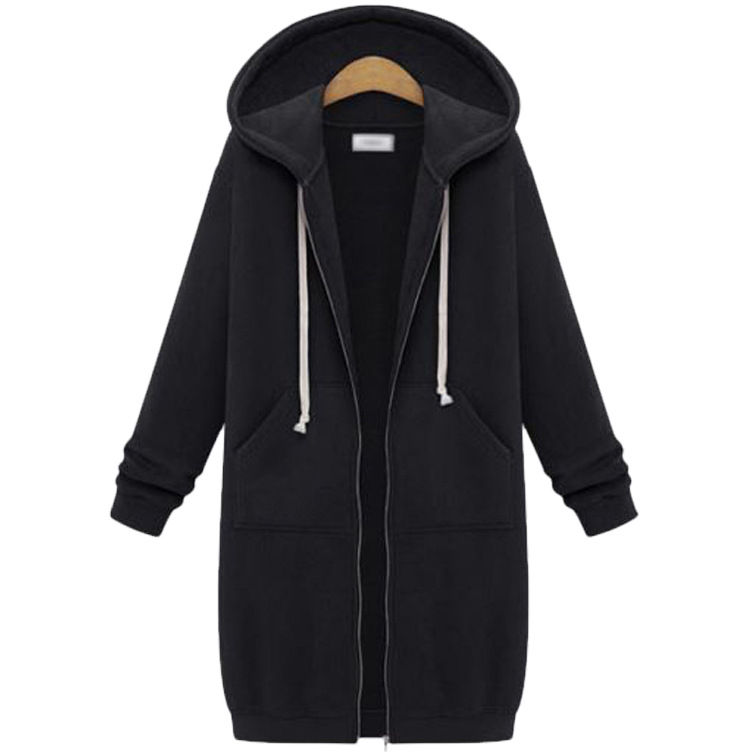🔥✨ Felpa con Cappuccio e Zip in Pile da Donna
