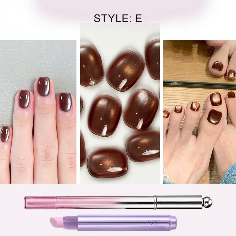 Penna gel per unghie effetto occhio di gatto tutto-in-uno