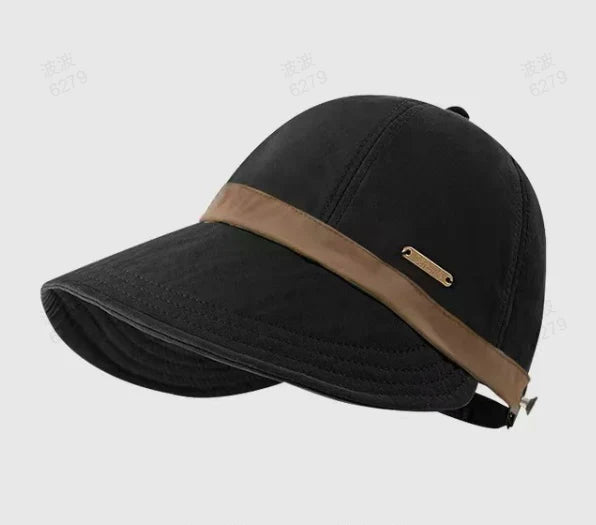 🏖️Saldi Estivi 60% OFF🏝️🧢Cappello da Sole Traspirante con Apertura per Coda di Cavallo da Donna☀️👒