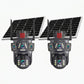 ⏳Offerta a tempo⏰📷 Telecamera di sicurezza Wi‑Fi solare da esterno 6K 9MP｜3 obiettivi, PTZ 360°, IP66 impermeabile, visione notturna a colori, audio bidirezionale, rilevamento movimento✨