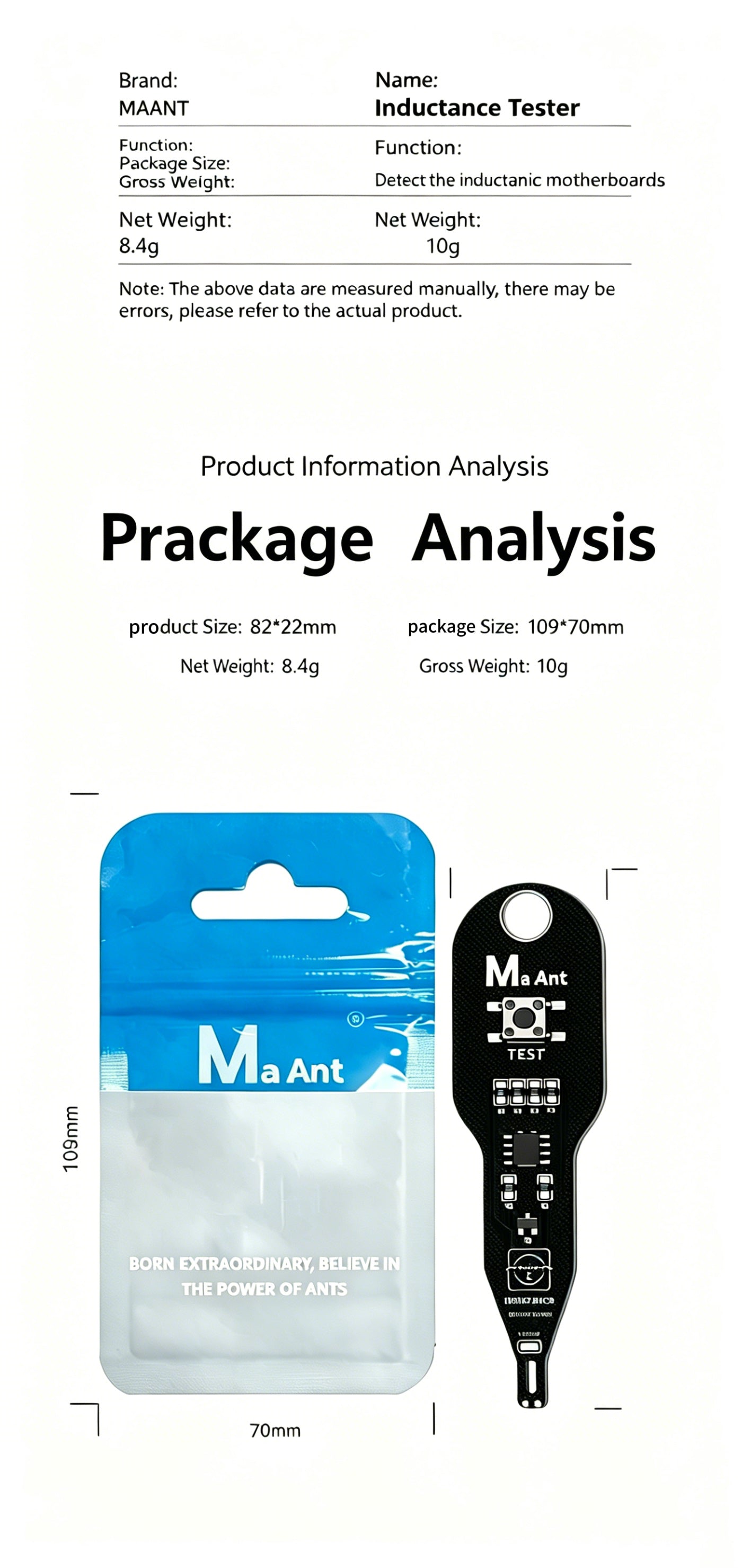 Tester di Induttanza Digitale Professionale