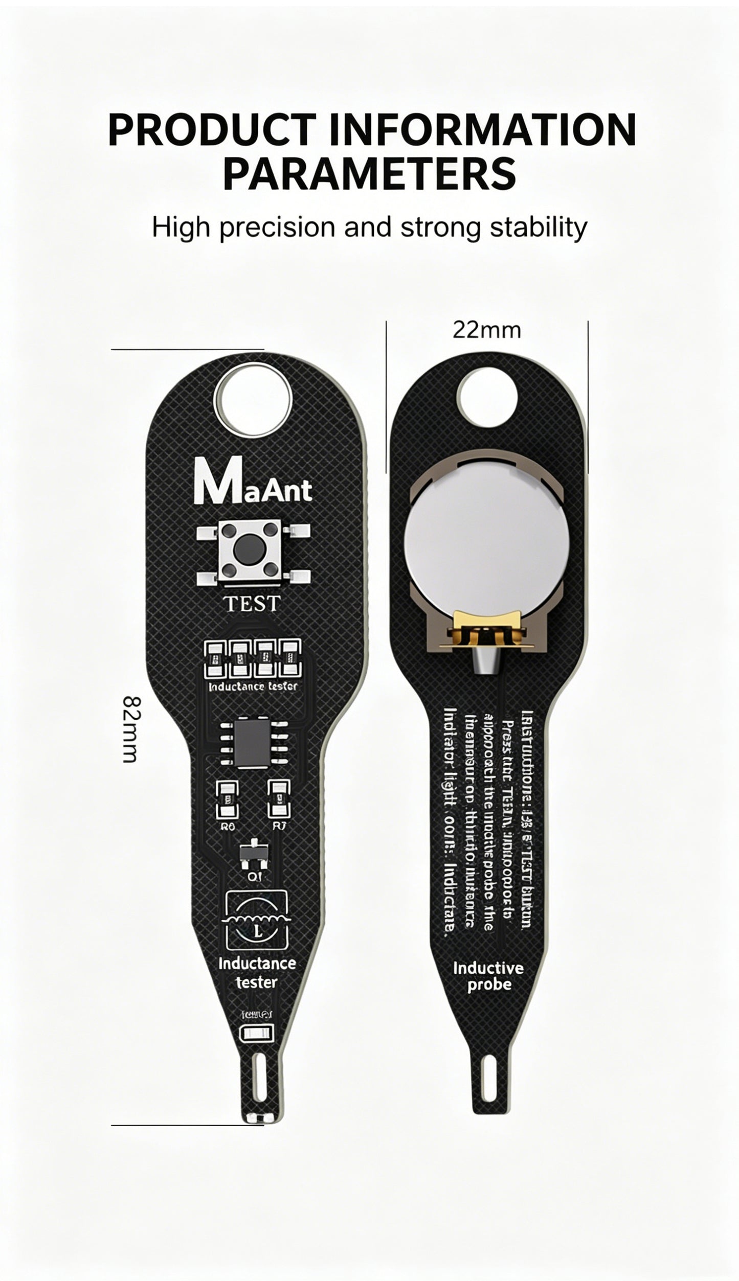 Tester di Induttanza Digitale Professionale