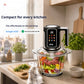 🔪Tritacarne elettrico senza fili USB per carne, salse e molto altro – veloce, igienico e facile da usare! 🍖🥦
